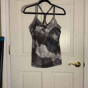lululemon athletica Black and Gray Camisole
